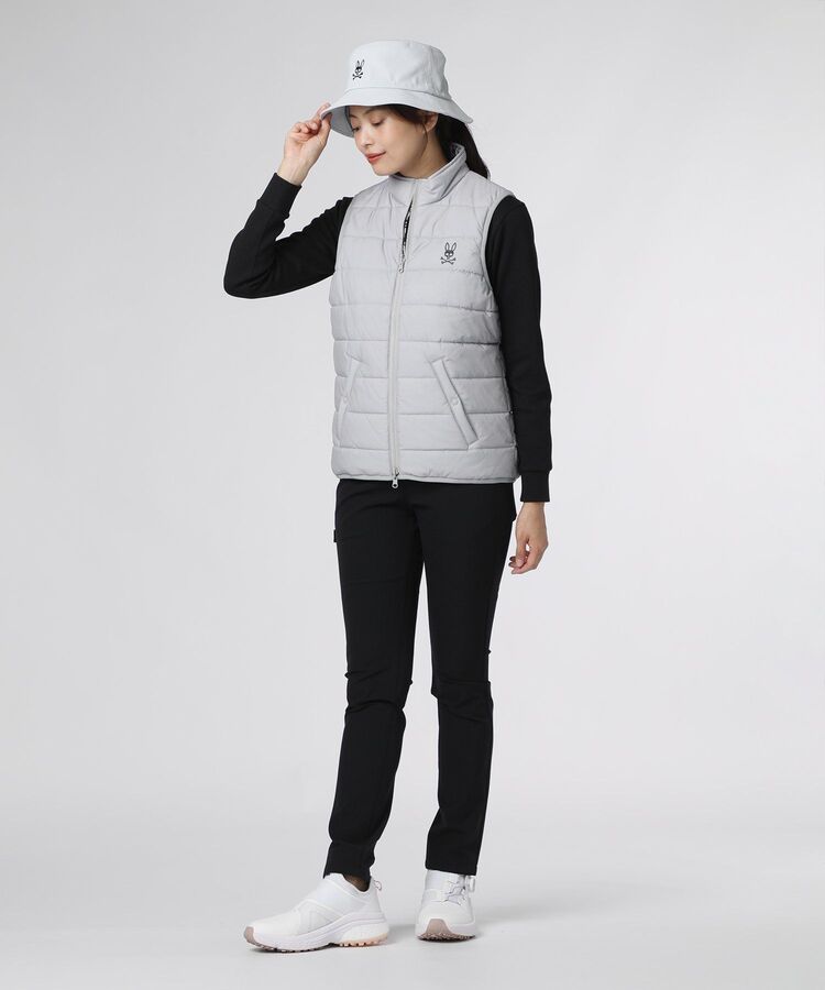 GOLF][WOMEN]ストレッチタフタ リバーシブルベスト｜Psycho Bunny