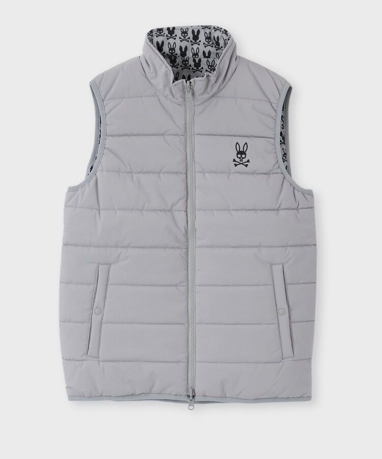 GOLF][WOMEN]ストレッチタフタ リバーシブルベスト｜Psycho Bunny