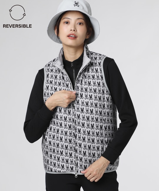 [GOLF][WOMEN]ストレッチタフタ リバーシブルベスト