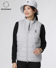 [GOLF][WOMEN]ストレッチタフタ リバーシブルベスト