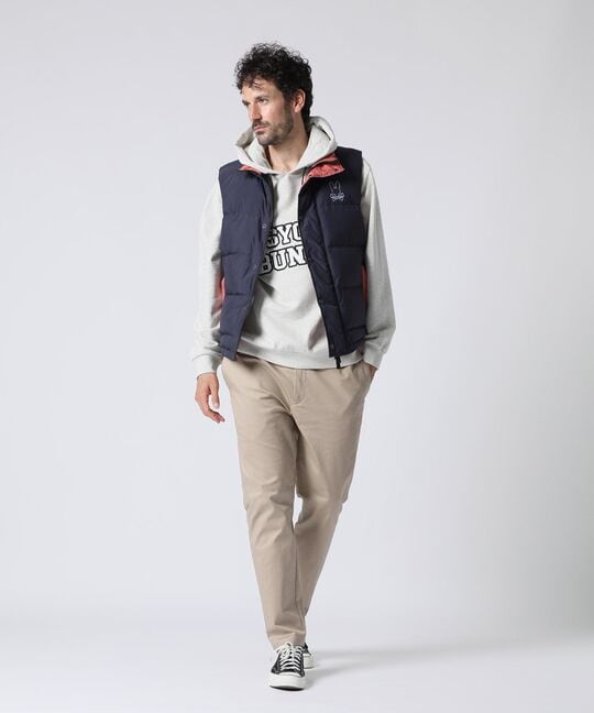 LIMONTA バイカラー ダウンベスト