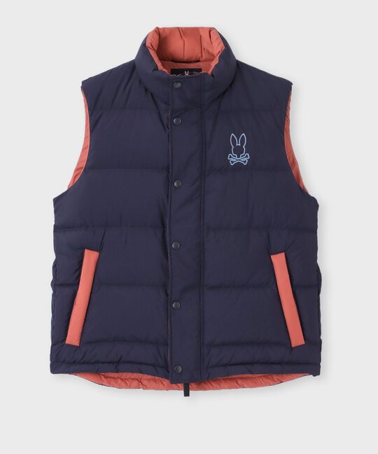 LIMONTA バイカラー ダウンベスト