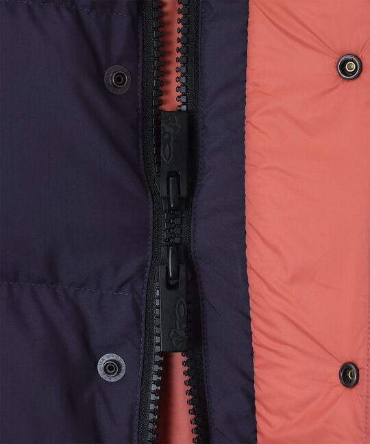 LIMONTA バイカラー ダウンベスト