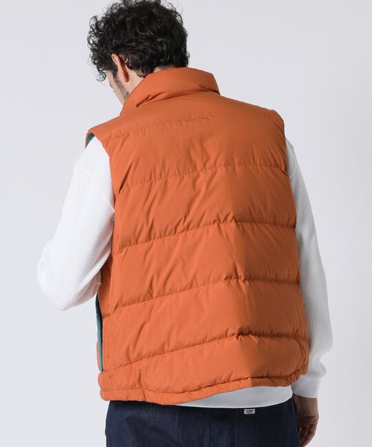 LIMONTA バイカラー ダウンベスト