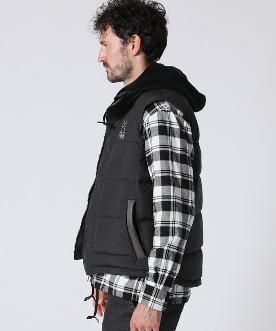 LIMONTA バイカラー ダウンベスト