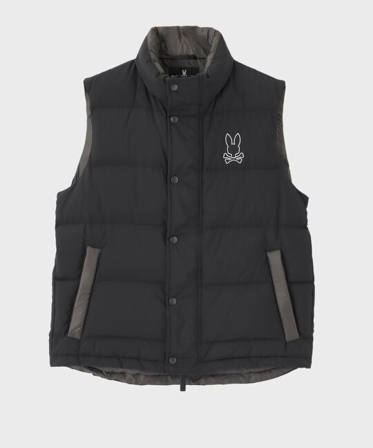 LIMONTA バイカラー ダウンベスト