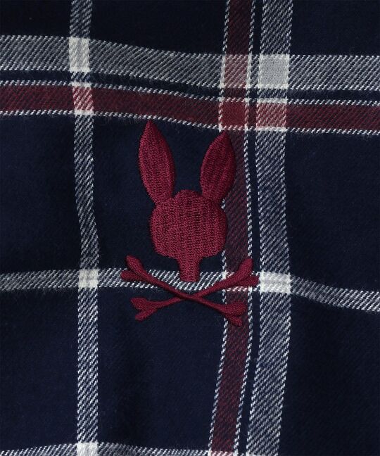 [WEB限定]フーディ フランネルチェック シャツ