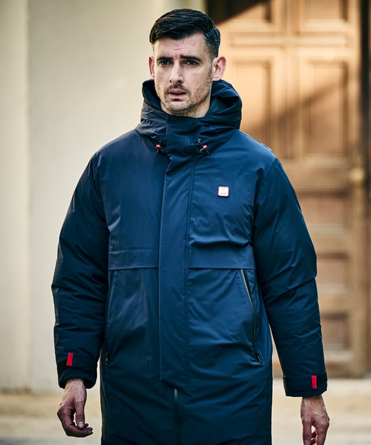 カルバック ハーフダウンコート