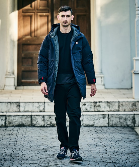 カルバック ハーフダウンコート