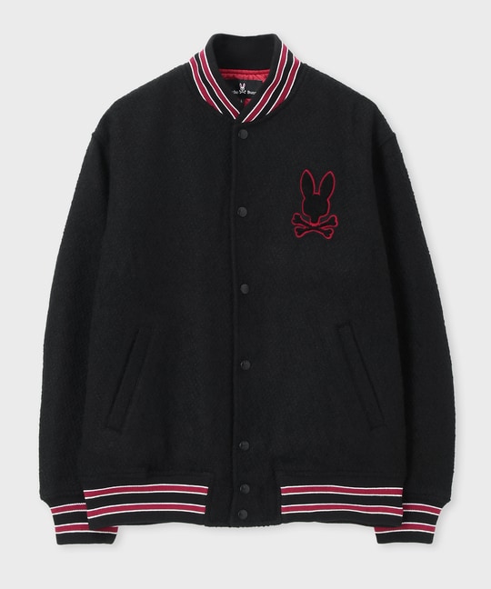 ツイード バーシティジャケット