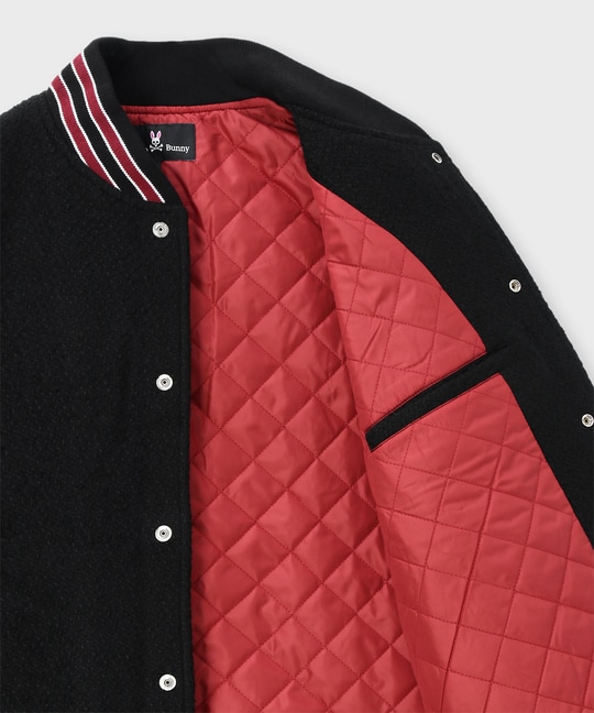 ツイード バーシティジャケット