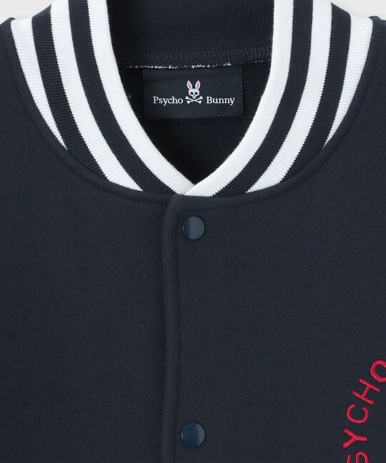 サークルロゴ スウェット バーシティジャケット