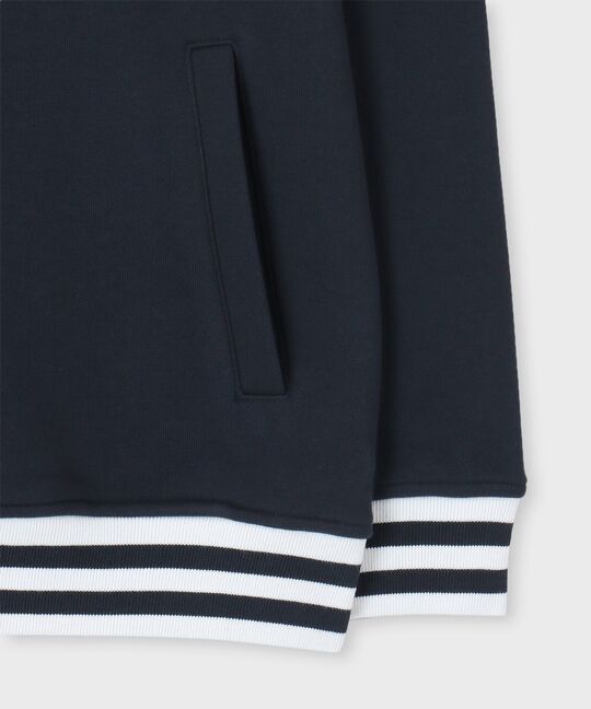 サークルロゴ スウェット バーシティジャケット