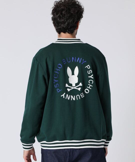 サークルロゴ スウェット バーシティジャケット