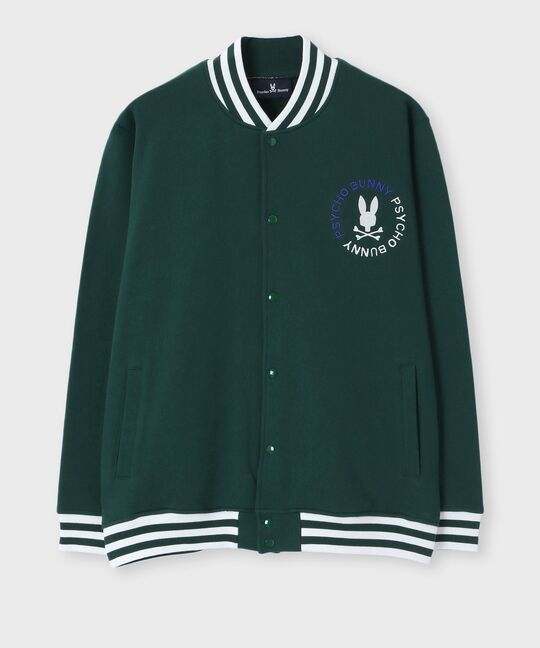 サークルロゴ スウェット バーシティジャケット