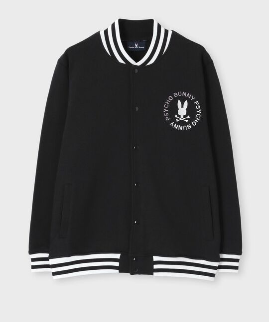 サークルロゴ スウェット バーシティジャケット