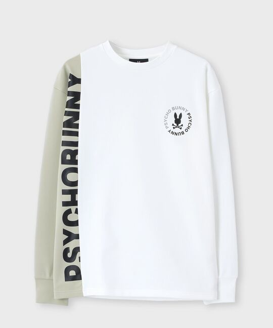 HEAT EFFECT TRICOT カラー切替 ロングスリーブ Tシャツ