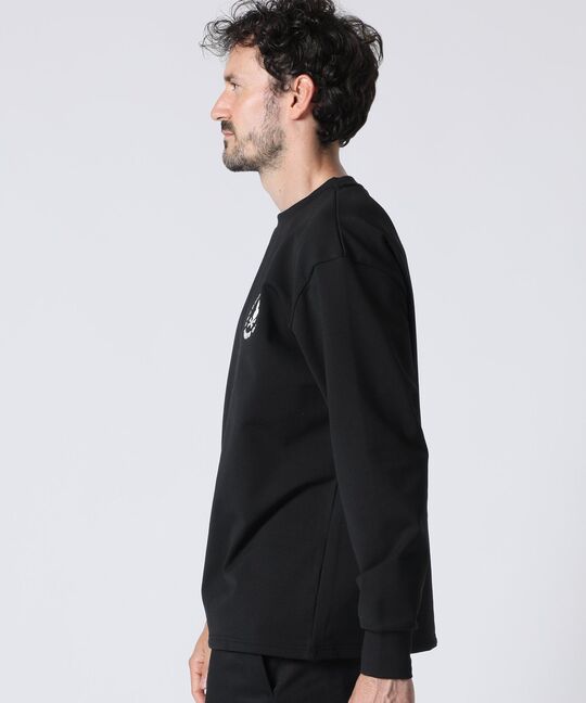 HEAT EFFECT TRICOT カラー切替 ロングスリーブ Tシャツ