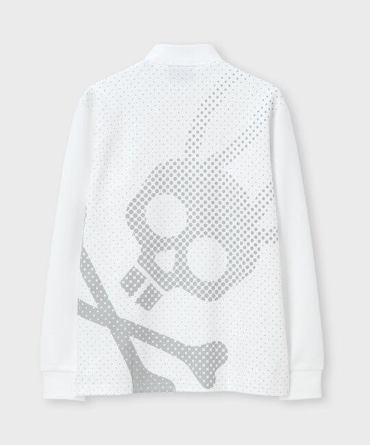 [GOLF]ハーフジップ 長袖モックネック