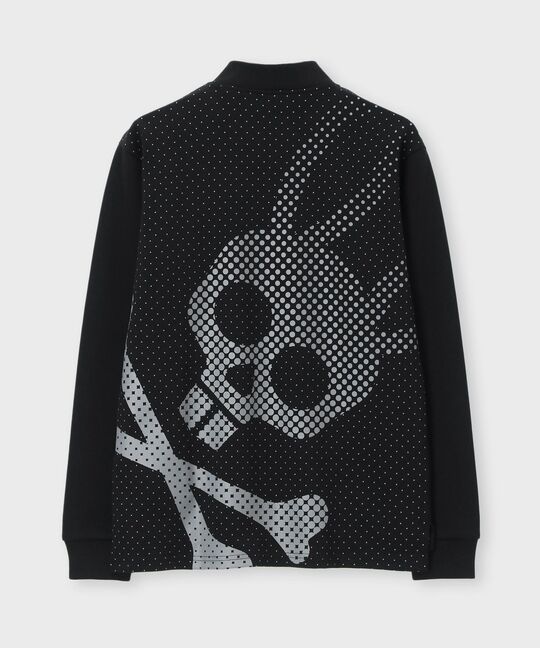 [GOLF]ハーフジップ 長袖モックネック