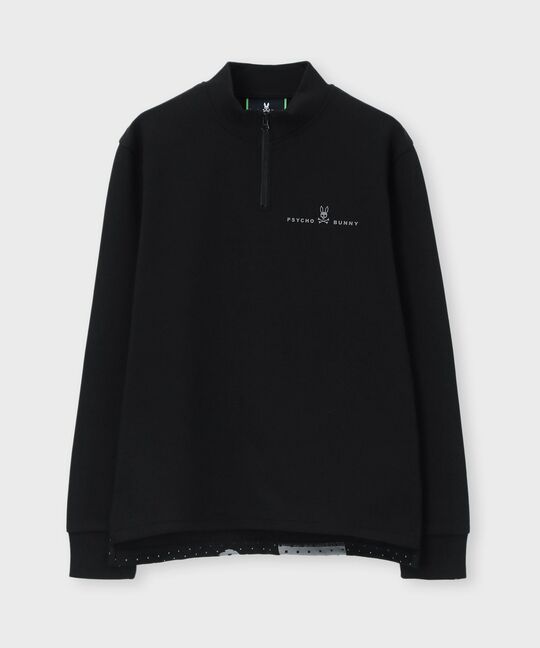 [GOLF][WOMEN]ハーフジップ 長袖モックネック