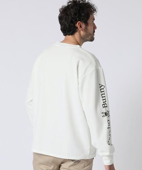 PEANUTS × Psycho Bunnyコラボ 75thデザイン ロングスリーブTシャツ