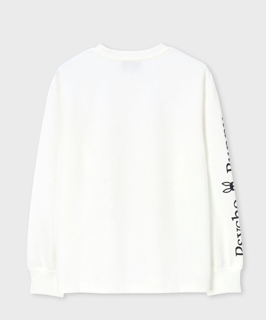 PEANUTS × Psycho Bunnyコラボ 75thデザイン ロングスリーブTシャツ