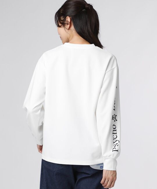 [WOMEN]PEANUTS × Psycho Bunnyコラボ 75thデザイン ロングスリーブTシャツ