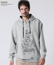 PEANUTS × Psycho Bunnyコラボ 75thデザイン パーカ ｜Psycho Bunny