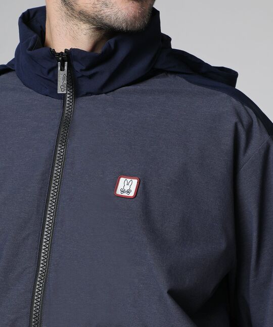 ストレッチナイロン ジップブルゾン