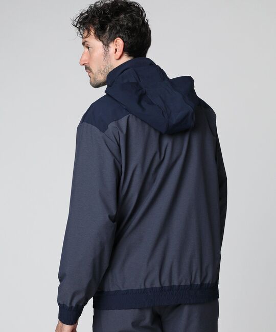 ストレッチナイロン ジップブルゾン