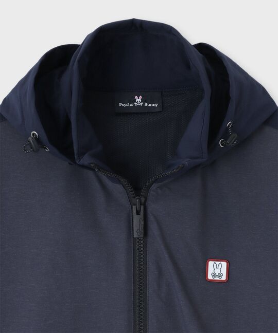 ストレッチナイロン ジップブルゾン