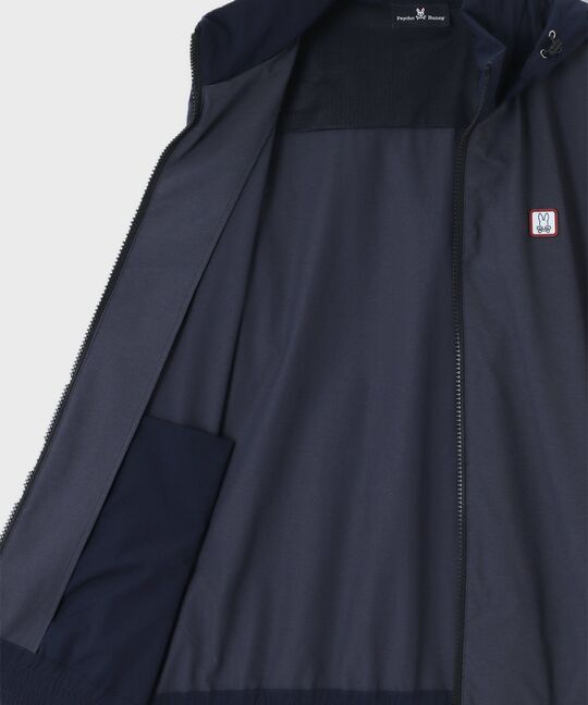 ストレッチナイロン ジップブルゾン