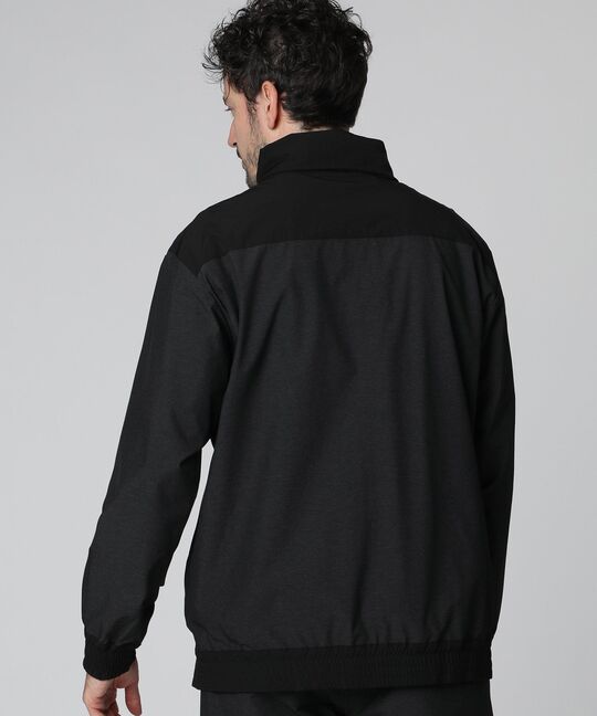 ストレッチナイロン ジップブルゾン