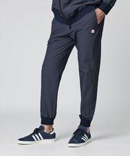 ストレッチナイロン スリム ジョガーパンツ