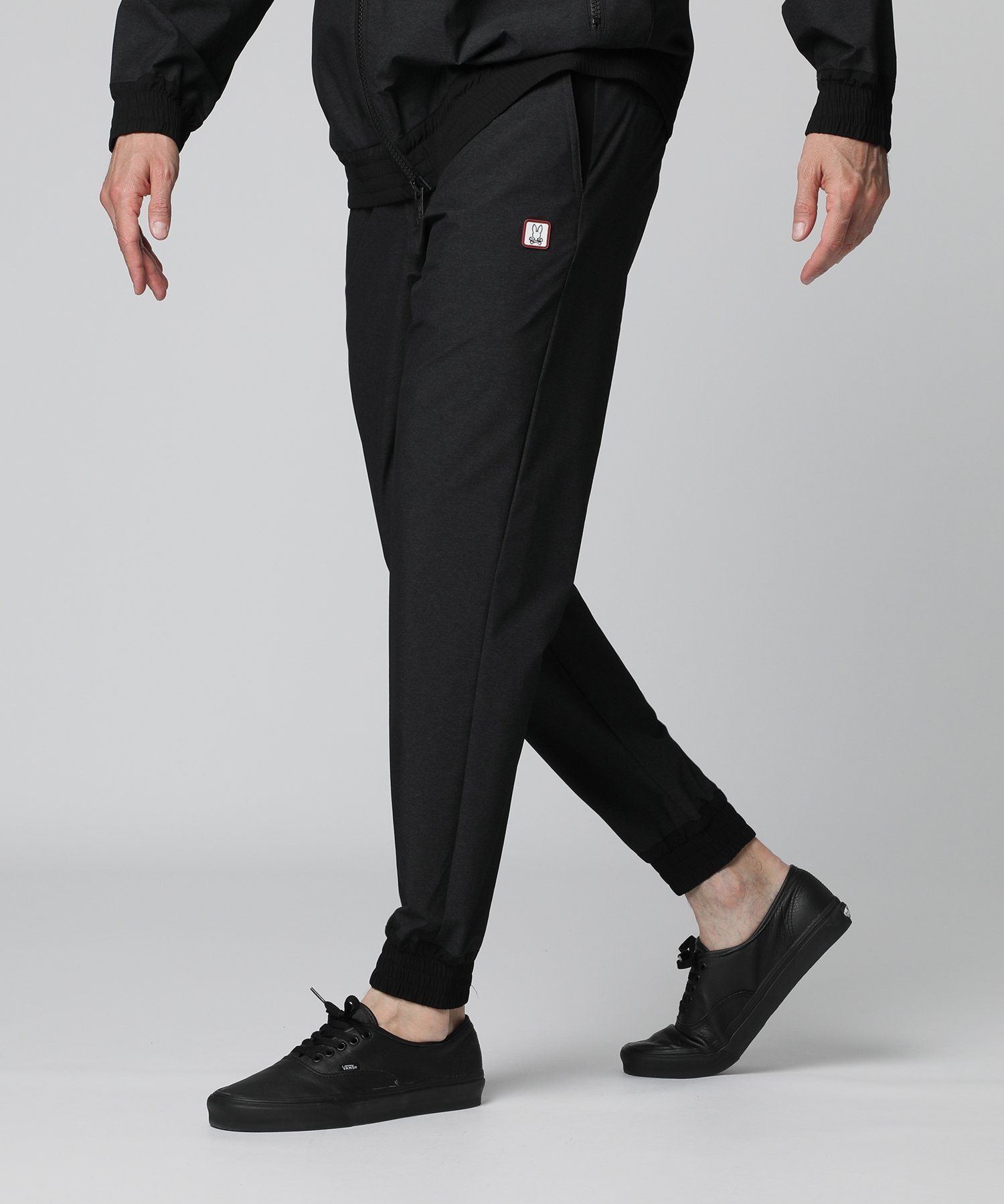 レザレクション ストレッチ　ジョガーパンツ ブラック　新品未使用　メンズ SPU（スプ） ジョガーパンツパンツ メンズ オールシーズン 4way