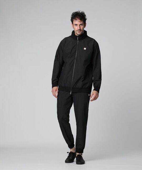 ストレッチナイロン スリム ジョガーパンツ