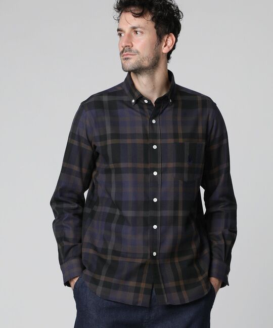 ビッグチェック シャツ