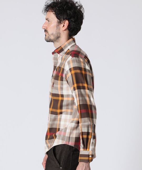 ビッグチェック シャツ