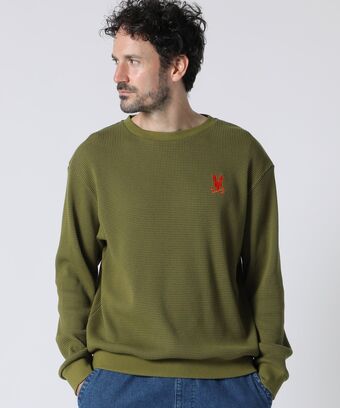 ワッフル 　ロングスリーブTシャツ