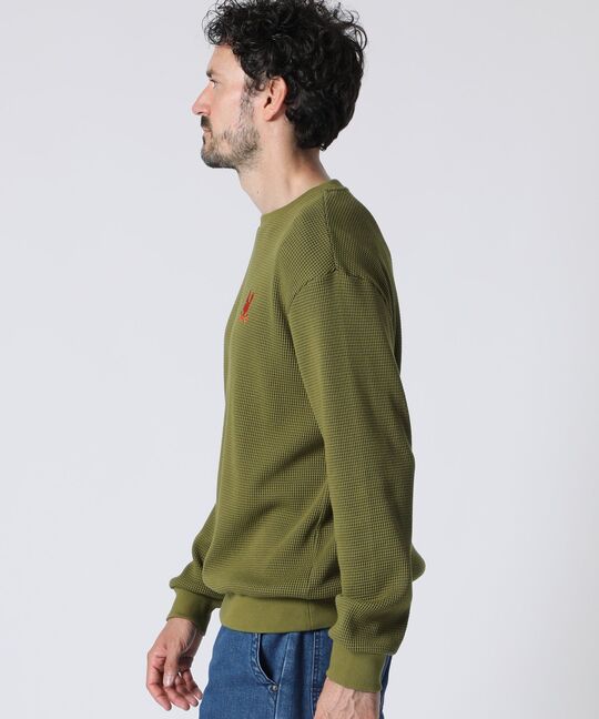 ワッフル ロングスリーブTシャツ