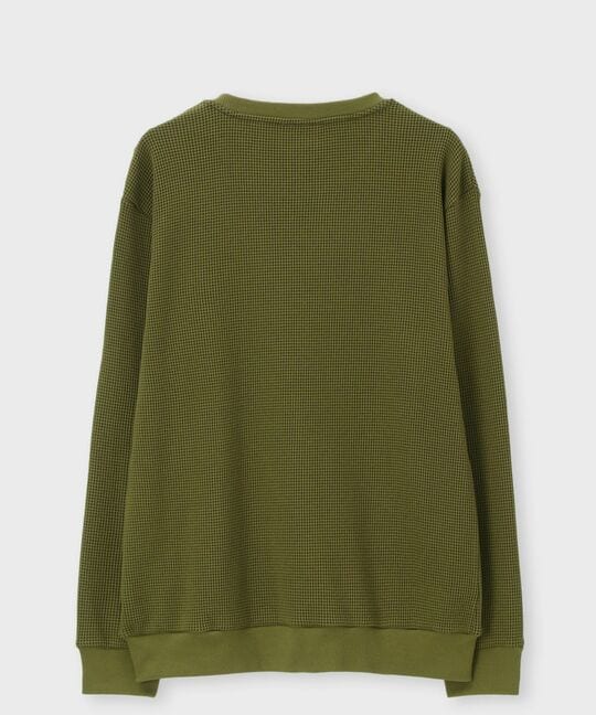 ワッフル ロングスリーブTシャツ