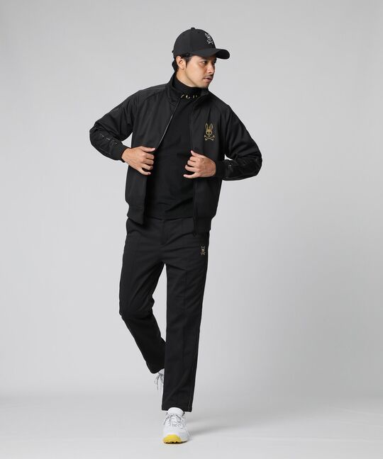 [GOLF]メタリックバニー スタンドカラーブルゾン