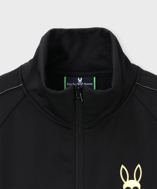 [GOLF]メタリックバニー スタンドカラーブルゾン