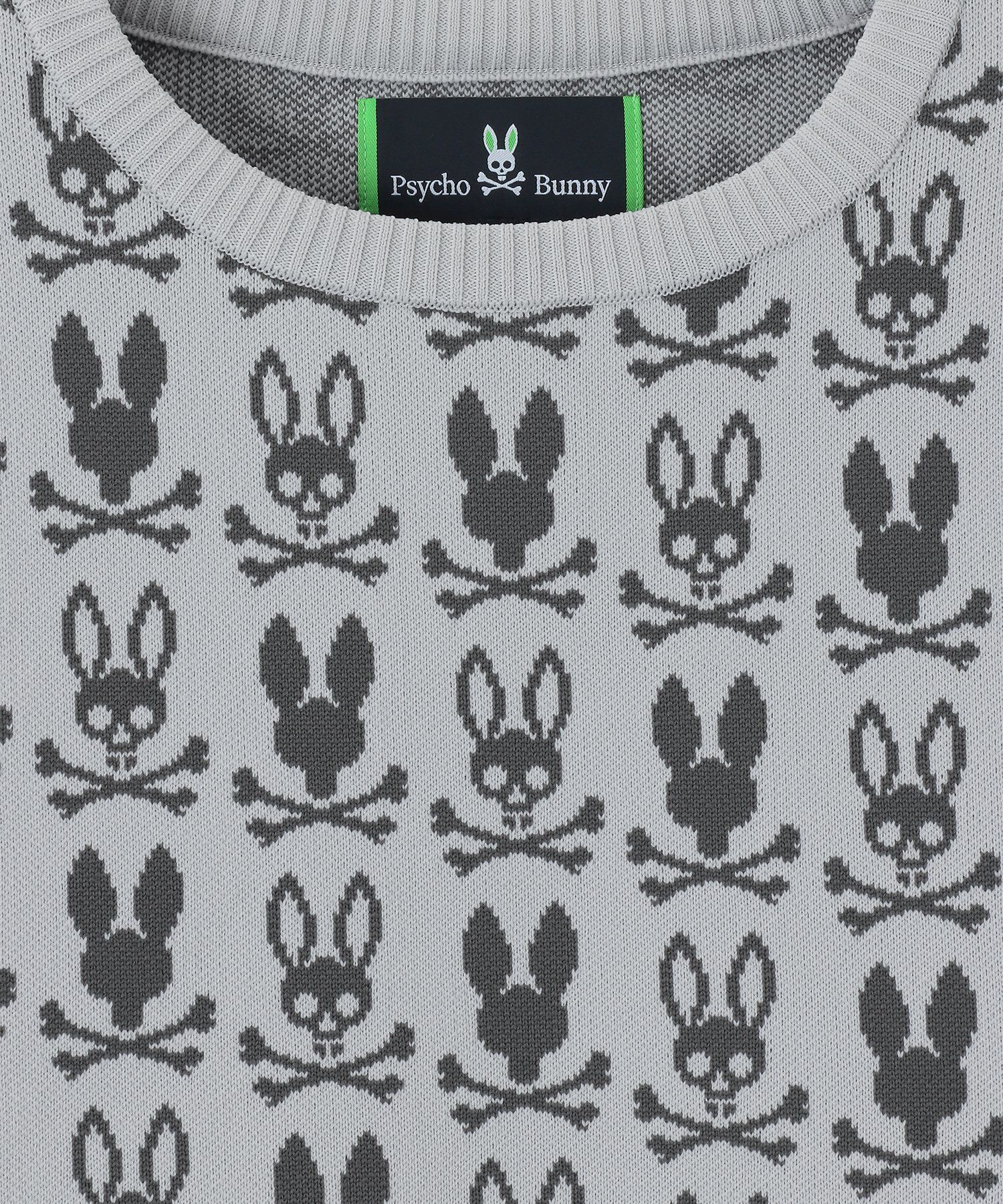 GOLF]ジャガード ニット｜Psycho Bunny｜サイコバニー 公式ブランド