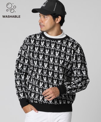 [GOLF]ジャガード 　ニット