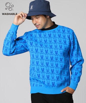 [GOLF]ジャガード 　ニット