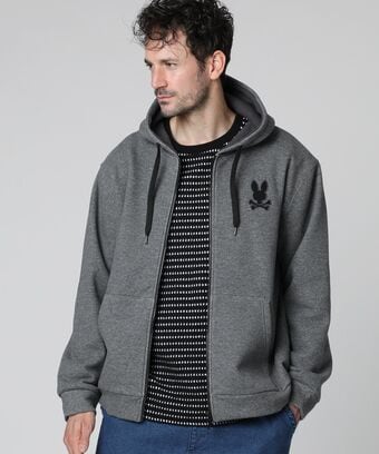 裏起毛 ダンボール 　ジップパーカ