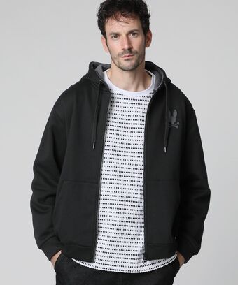 裏起毛 ダンボール 　ジップパーカ