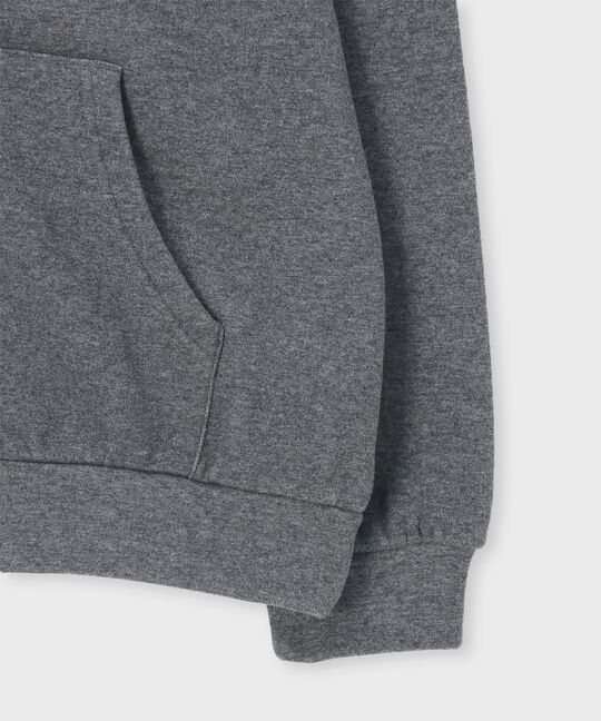 裏起毛 ダンボール ジップパーカ